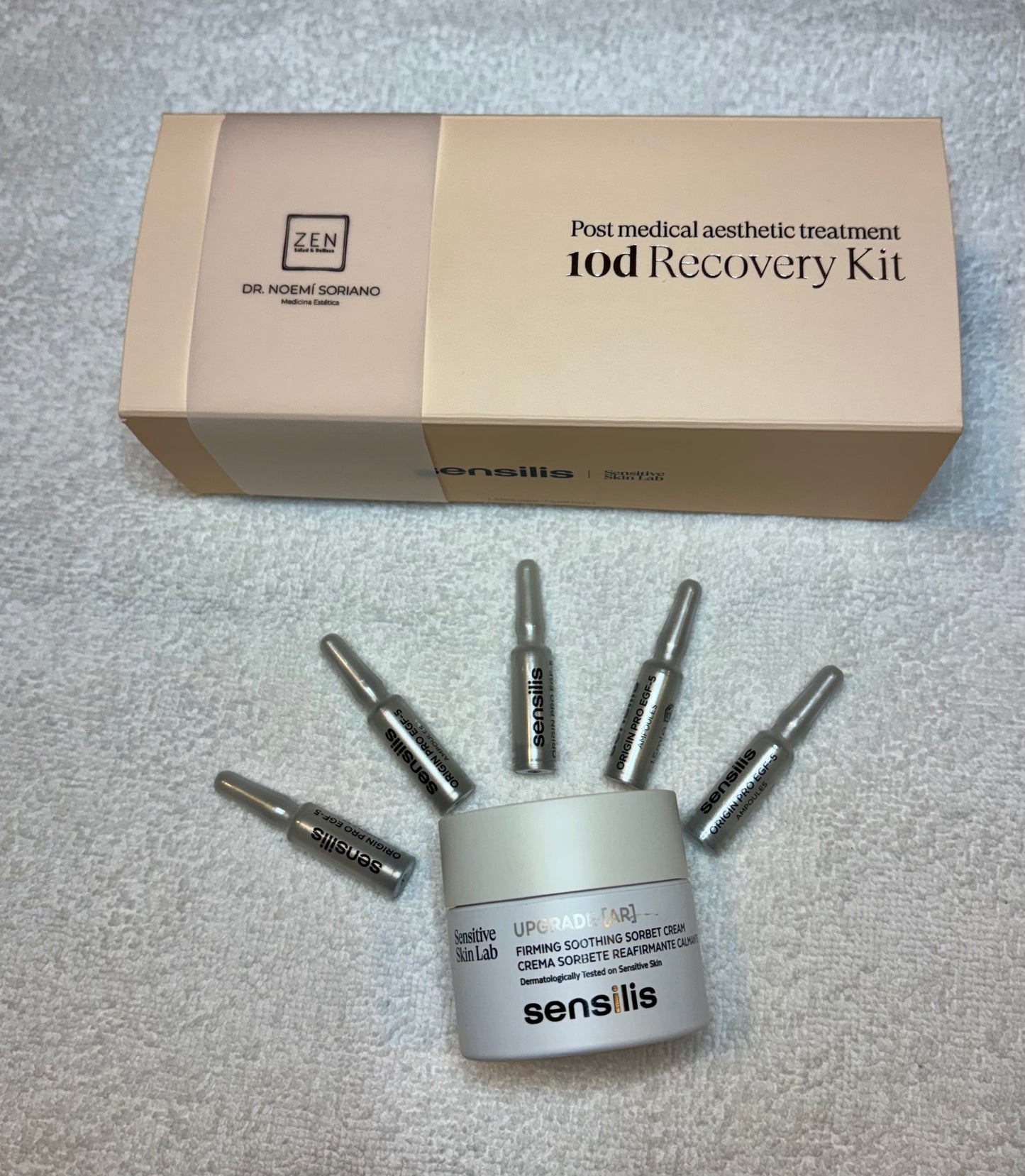 10 dias Recovery kit Post Tratamiento Médico Estético